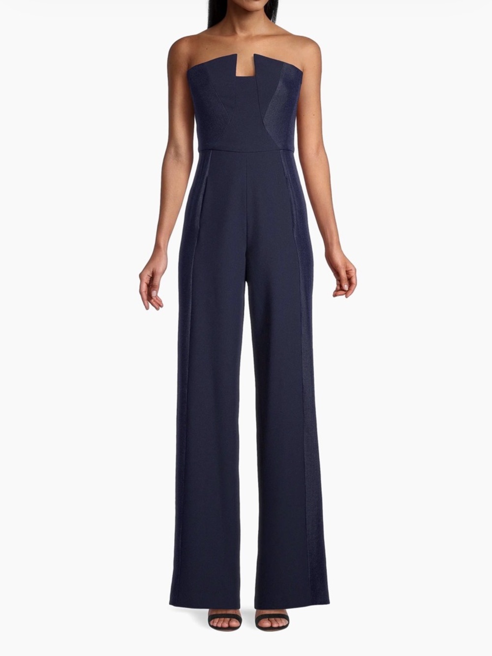 NWT (28.5 inseam) Black Halo Navy Jumpsuit Size 6